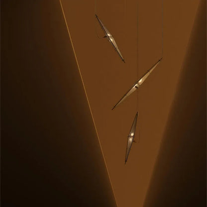 Postmodern pendant lights Designer luxury minimalist glass pendant light