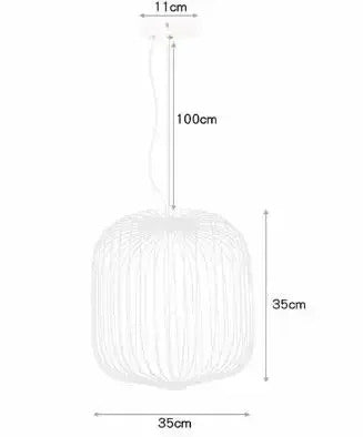 Creative Iron Pendant Lights Modern Chandelier Ceiling Lamp for Living Room Hanging Lamp Home Decor Dining Room Light Suspension