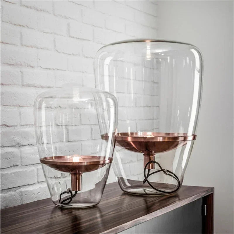 Czech Design Series Glass Table Lamp Livingroom Decoration Room Desks Personalized Creative Bedside Vitreous Desk Light