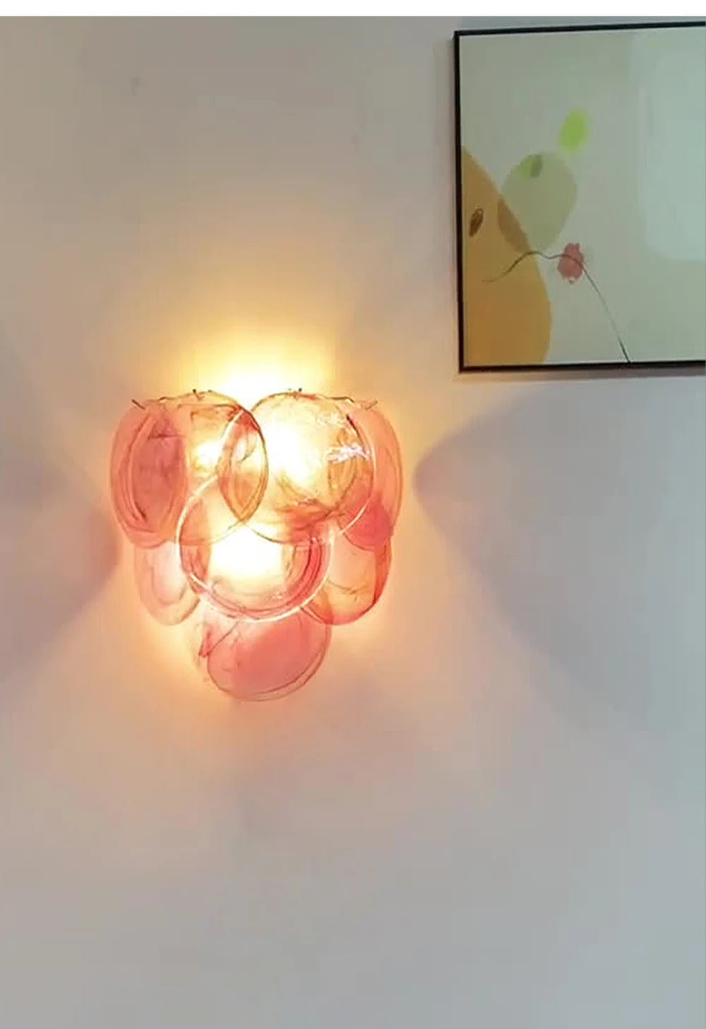 Camisa Murano Chandelier Designer hanging dining room lights