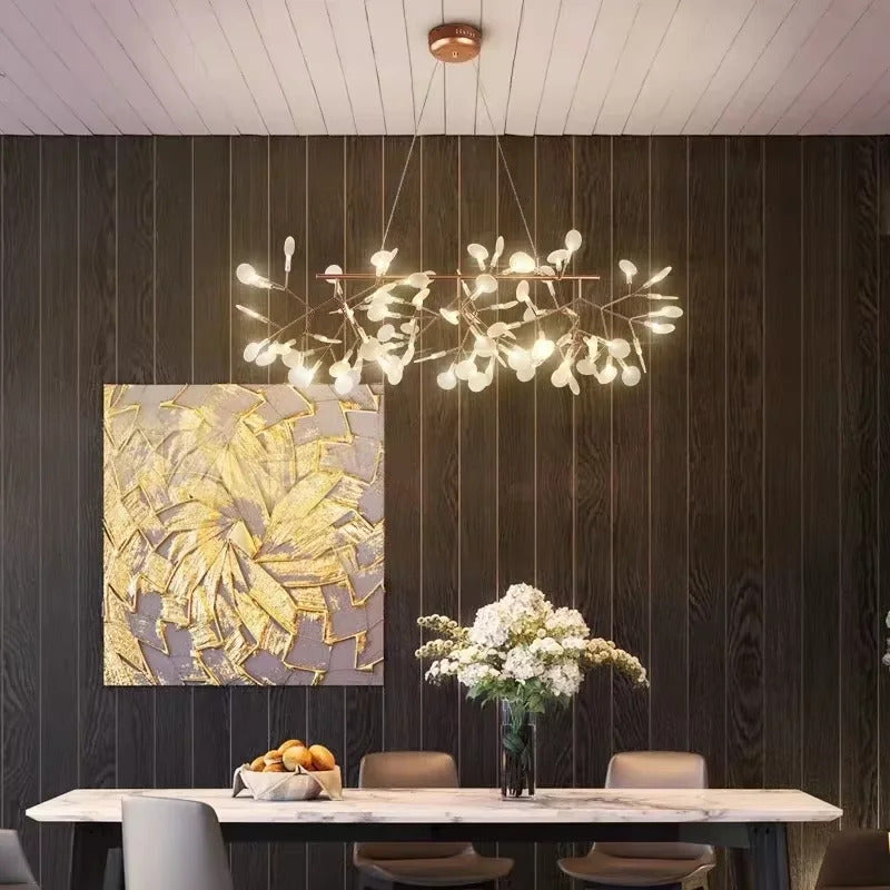 Nordic Firefly Led Ceiling Chandelier Heracleum Pendant lamp