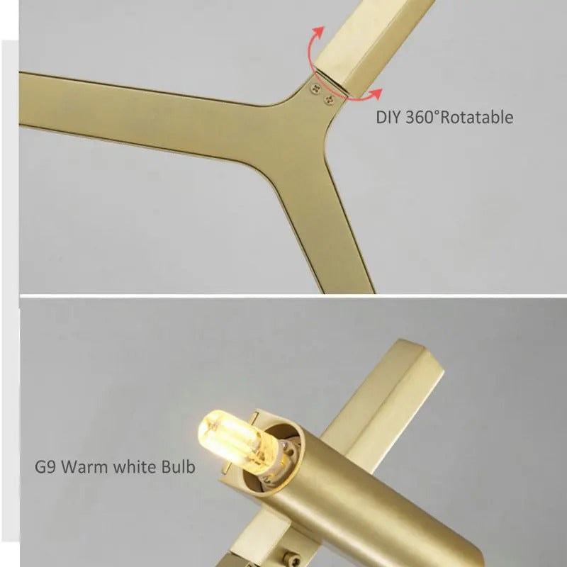 Modern Agnes Chandeliers Art Decor replica lamp