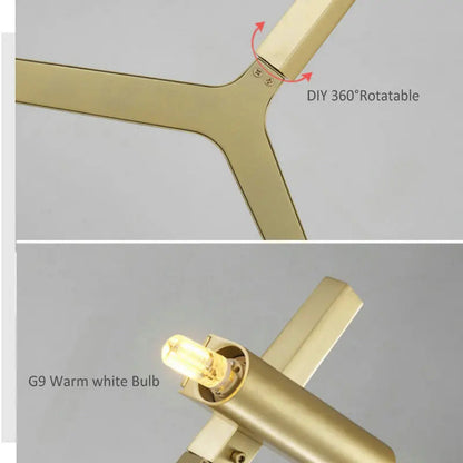 Modern Agnes Chandeliers Art Decor replica lamp