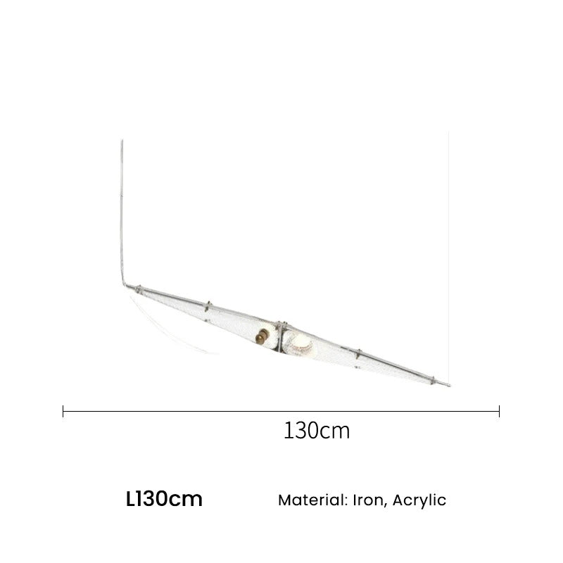 Postmodern pendant lights Designer luxury minimalist glass pendant light