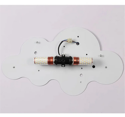 Novelty Cloud Wall Sconce Light Kids Children Bedroom Bedside Cartoon Cotton wall lamp