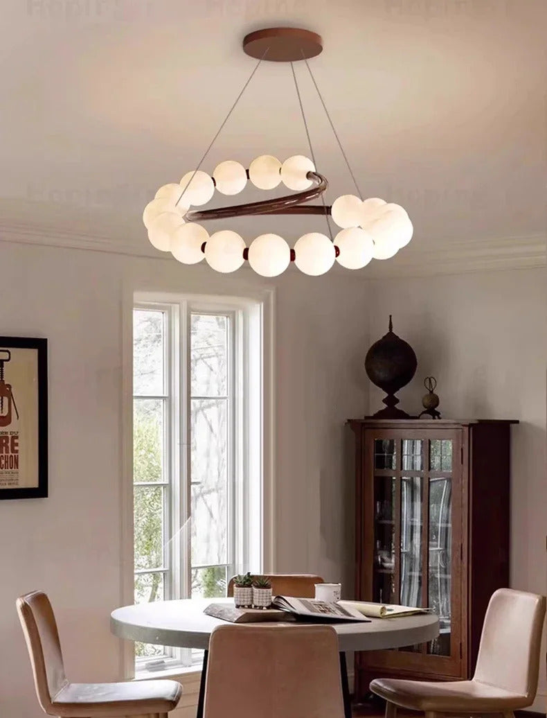 Nordic Minimalist LED Pendant Light Bedroom Food Tables Chandelier Home Decor Light Fixture