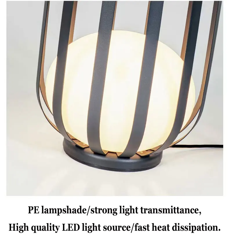 Outdoor Waterproof Lawn Lamps Solar Courtyard Balcony Garden Plant Flowerpot LED lamp