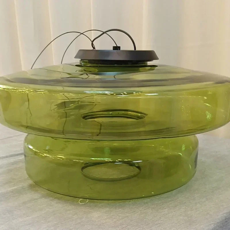 Nordic LED Glass Chandelier for Restaurant Bedroom Dining Room Table Glass Pendant Lights  Home Decoration