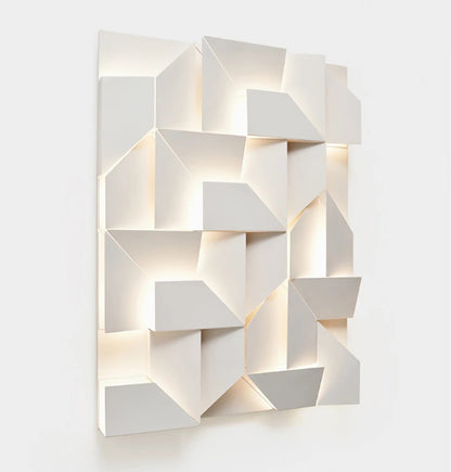 Outdoor Waterproof wall lamp Creativity 3D Model Led Sconce lights Square Wall lighting