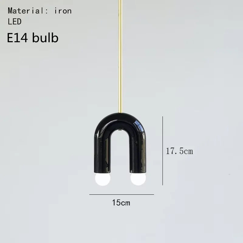 Danish Designer Creative Magic Bean LED Pendant Lamp Children Room Chandelier