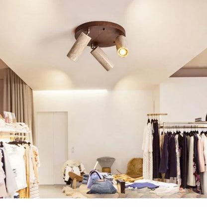 Yellow Travertine ceiling light decoration hallway ceiling light