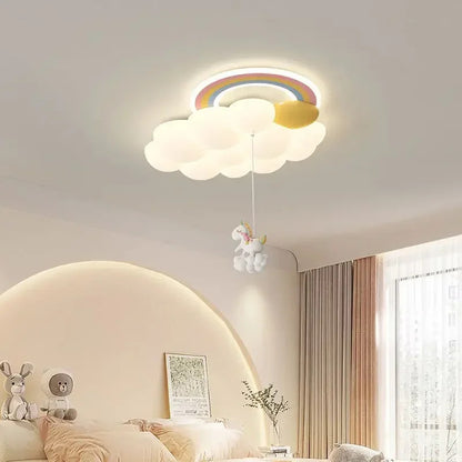 Cloud Child Stylish Ceiling Lights Bedroom Home Decor Lighting Luster Fixture