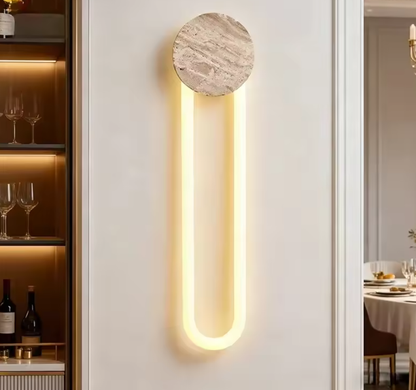 Eloen Travertine Wall Light