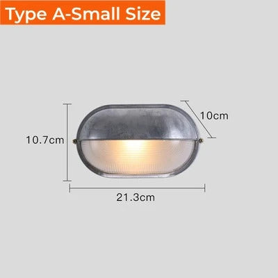Outdoor Retro LED Wall Lamp E27 Industrial Vintage IP65 Waterproof Ceiling Sconce light