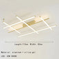Coordinates Chandelier Modern LED Linear Ceiling Chandelier