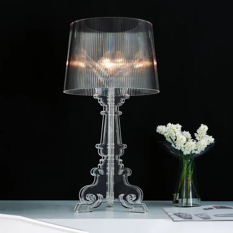 Acrylic Desk Lamp Creative Simplicity for Bedroom study room Personalized Decoration Baroque Ghosting Table Lamps Room Decor