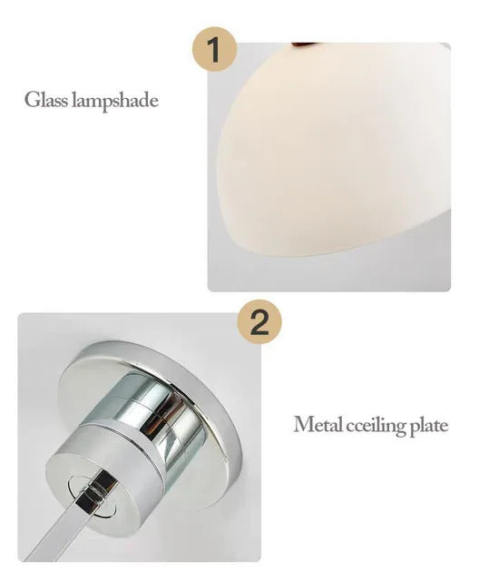 Bauhaus Telescoping Pendant Light Nordic Rocker Arm Movable swing hanging Lamps