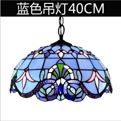 Nordic Tiffany chandelier Kitchen Dining room hallway handmade glass chandelier