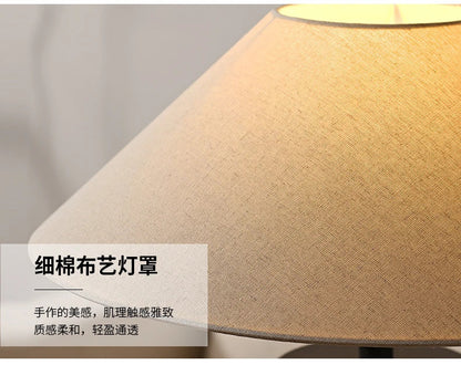 Ceramic Floor Lamp Quiet Pottery Pot Cloth Zen Floor Table Light