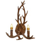 Rustic chandelier industrial wind lamps restaurant Internet cafe decoration antler lamp
