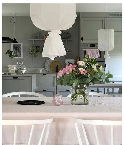 Ay Illuminate Pendant Light Nordic design linencotton DIY Fabric Lamp