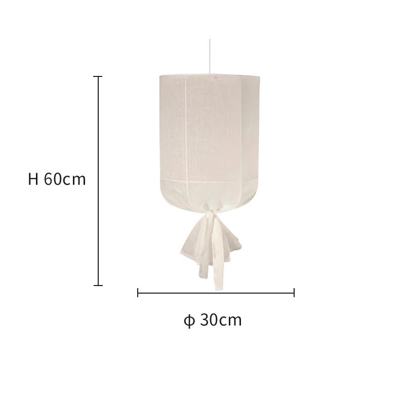 Ay Illuminate Pendant Light Nordic design linencotton DIY Fabric Lamp