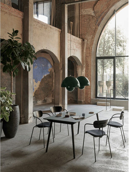 Denmark Designer Semicircular Flower Bud Pendant Lamp LED Lighting Luminaires