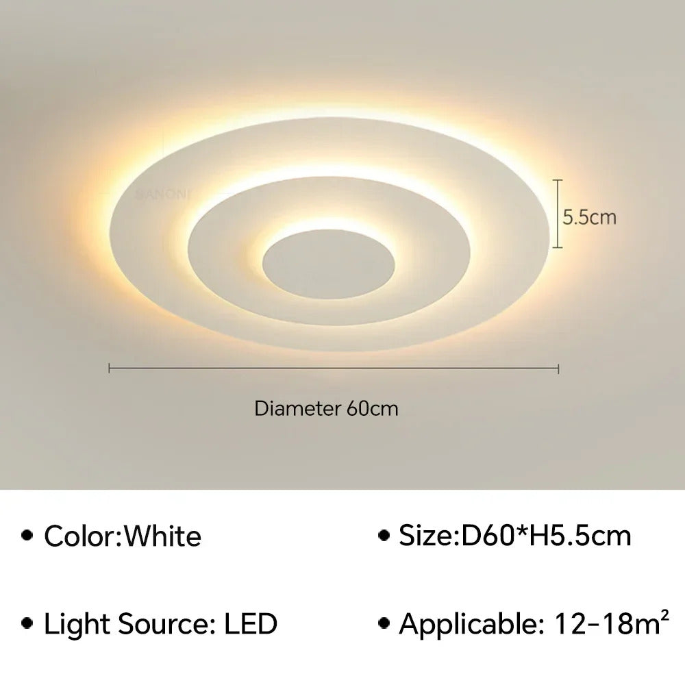 Modern LED Ceiling Lamp Dining Room Bedroom Home Decor Lighting Fixtures