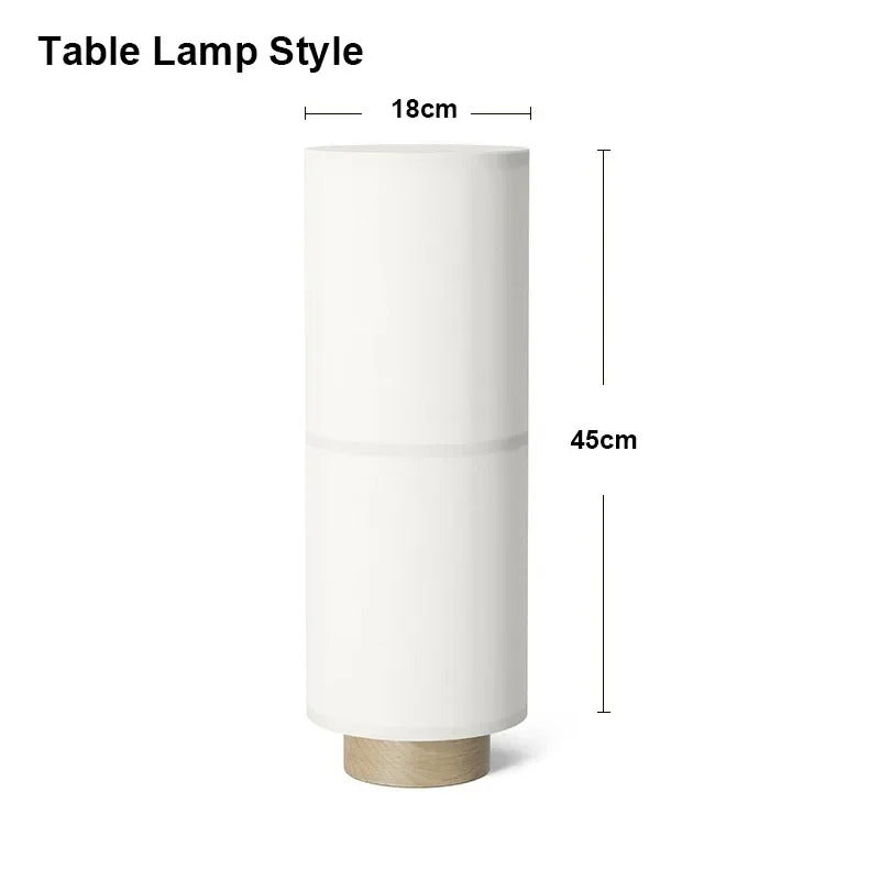 Wabi Sabi Cloth Led Pendant Lamp Designer Fabric Ceiling Chandelier