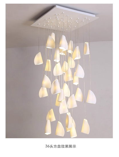 Nordic Minimalist ceramics chandelier Canada designer artistic creativity pendant lamp