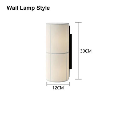 Wabi Sabi Cloth Led Pendant Lamp Designer Fabric Ceiling Chandelier