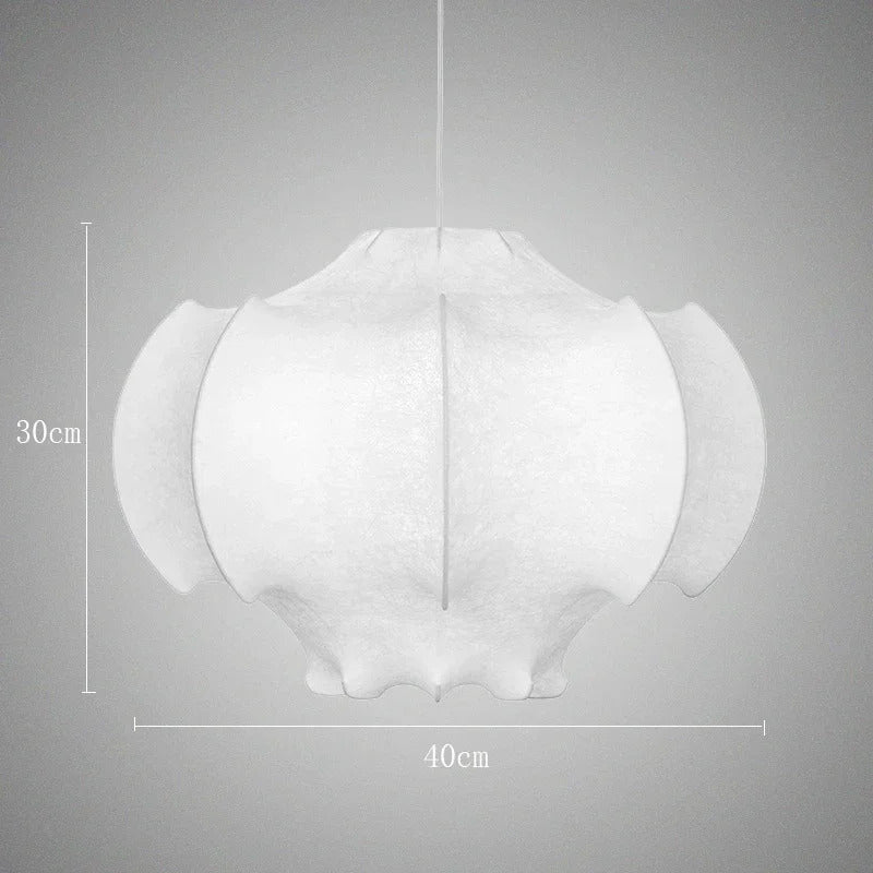 Creative Cocoon Pendant Lamp Wabi Sabi Style Pendant Light