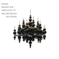 Luxury Living Room Black Chandelier Designer Tears From Moon Chandelier
