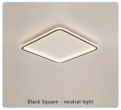 Modern with Remote Control Dimmable Flush Mount Bedroom Living Room Ceiling Light