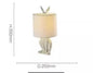 Nordic LED rabbit table lamp Designer resin rabbit desk lamp for study bedroom children's room reading led light bedside lamp