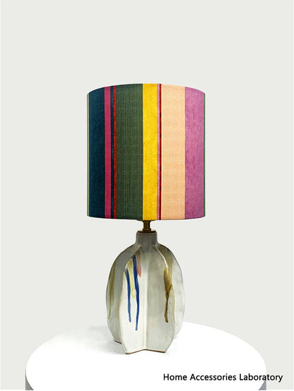 New Modern Color Blocking Art Carambola Ceramics LED Table Lamp Romantic Home Lighting Decoration Bedroom Study Desk Lights