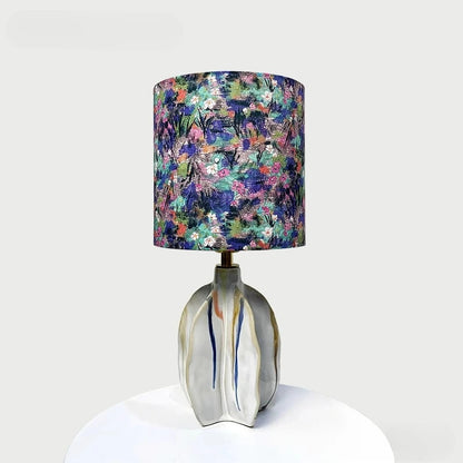 New Modern Color Blocking Art Carambola Ceramics LED Table Lamp Romantic Home Lighting Decoration Bedroom Study Desk Lights