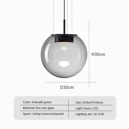 BROKIS DOUBLE Pendant Lamp bedroom bedside light