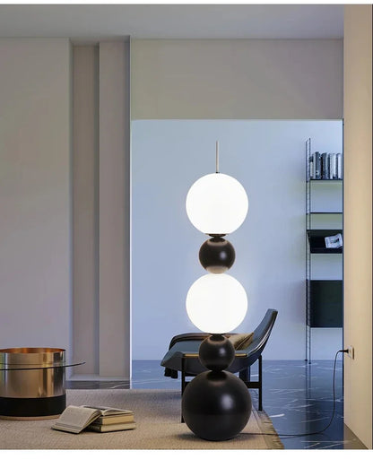 Art Gourd LED Floor Lamp Bedroom Atmosphere Decorative Light