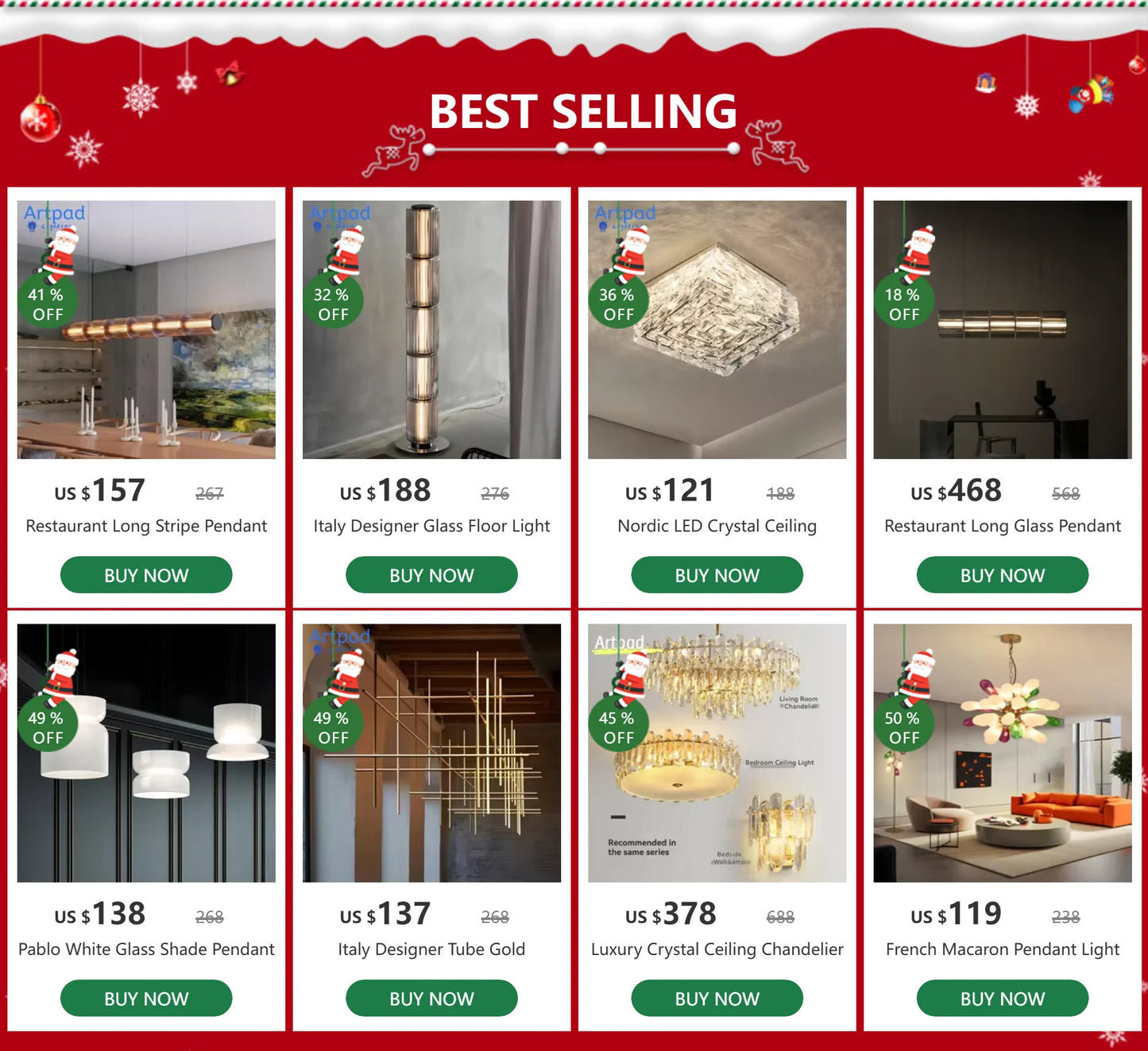 Restaurant Long Stripe Pendant Light Smoke Gray Glass Lampshade Nordic Led Hanging Light Living Dining Room Decor Pendant Lamp