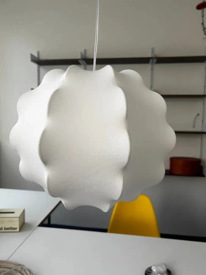 Japan Silk Pendant Light Nordic Creative Silk Chandelier