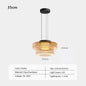Nordic LED Glass Chandelier for Restaurant Bedroom Dining Room Table Glass Pendant Lights  Home Decoration