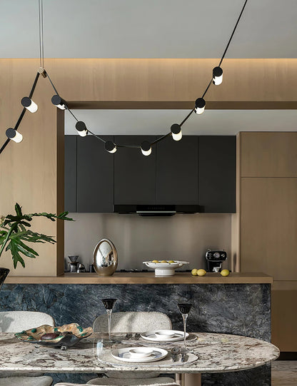 Nordic Leather Chandelier Designer Lighting