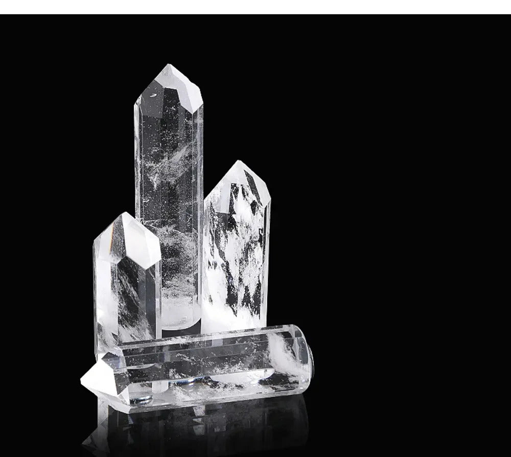 Modern Luxury Crystal Ring chandeliers Round black golden pendant lamp LED hanging light