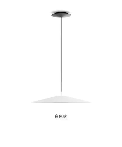 Minimalist black Flying Saucer Pendant lamp led round dining lamp