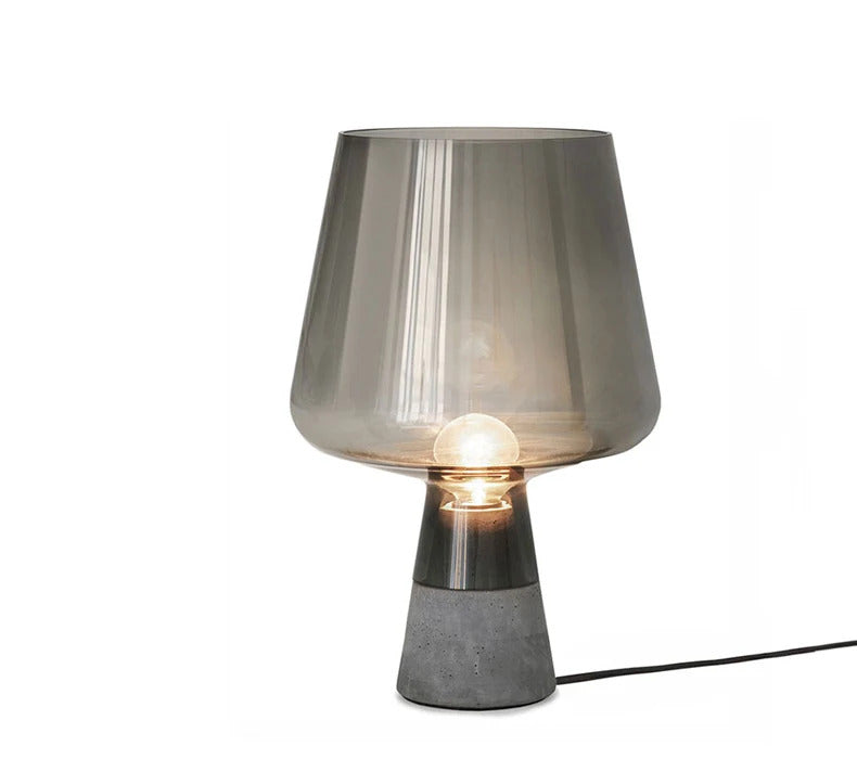 Post modern glass table light Italian Designer simple Amber art ambient office desk lamps