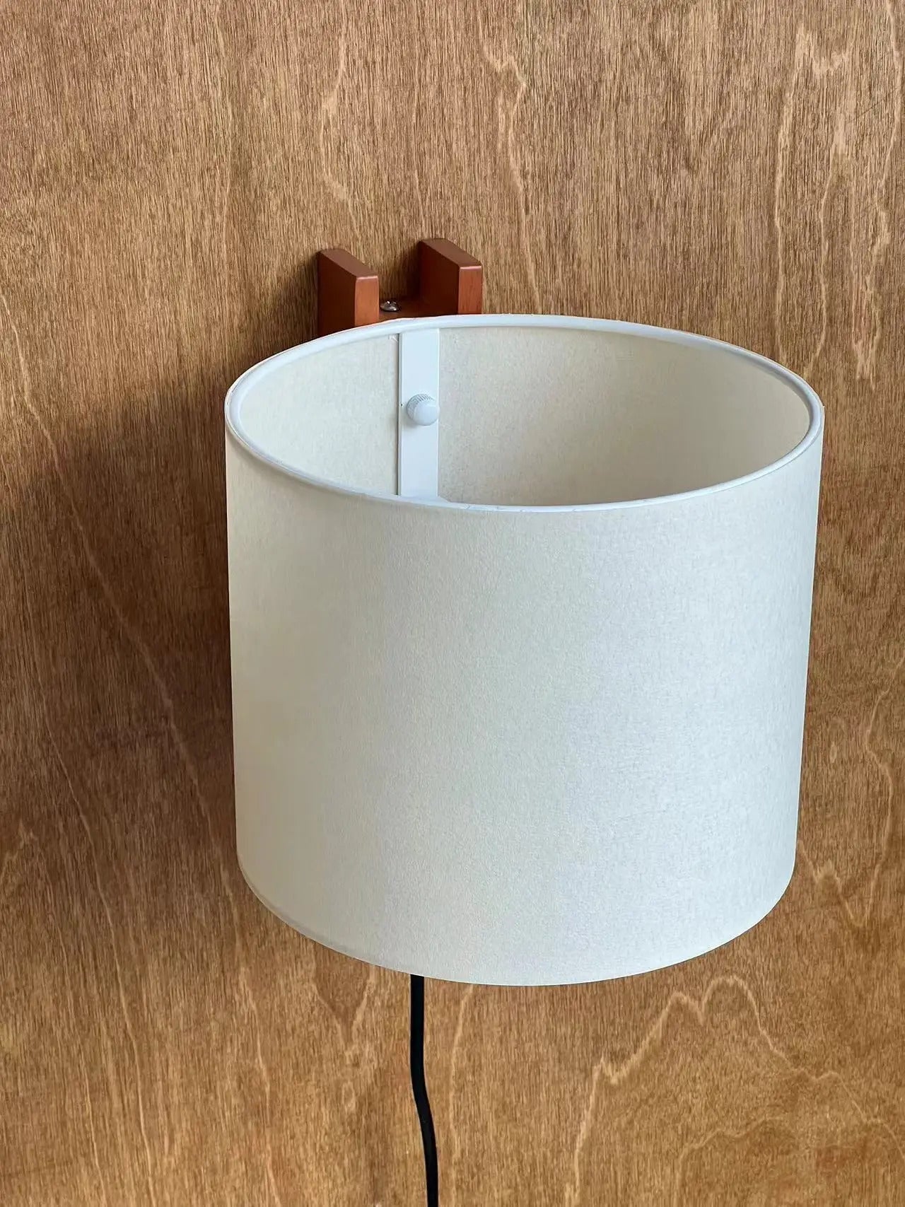 Japanese Liftable Wooden Lamp Wabi Sabi Fabric Floor Lamp