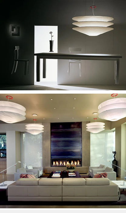 Designer Wabi Sabi Pendant Light Japanese Paper Pendant Lamp