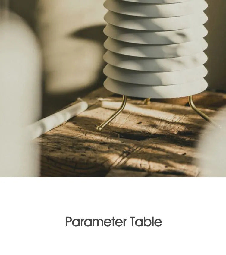 Maija Table Lamp medieval style Nordic design lamp replica living room retro pleated floor lamp study white bedside table light