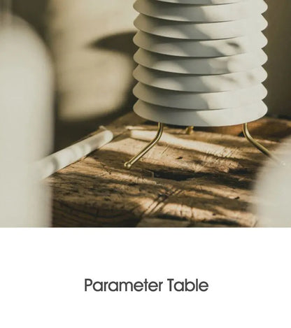 Maija Table Lamp medieval style Nordic design lamp replica living room retro pleated floor lamp study white bedside table light